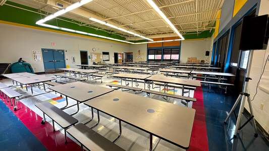 Lawrence Elementary School Cafeteria in Wichita