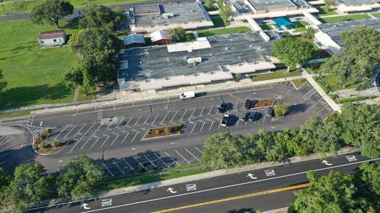 Lake Myrtle Elementary School Parking Lot - Main in Land O' Lakes