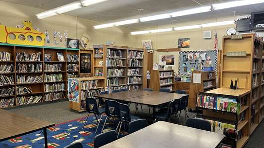 Parkview Elementary School Library in Chico