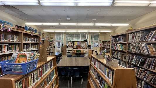 Parkview Elementary School Library in Chico
