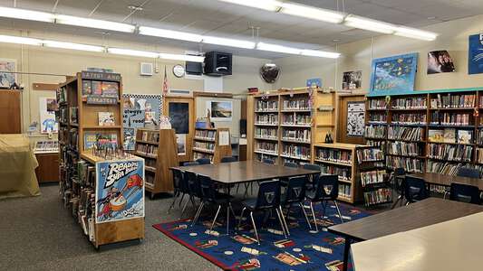 Parkview Elementary School Library in Chico