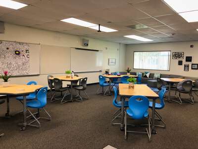 Clinton Corner Family Campus Staff Lounge in Garden Grove
