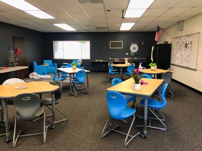 Clinton Corner Family Campus Staff Lounge in Garden Grove