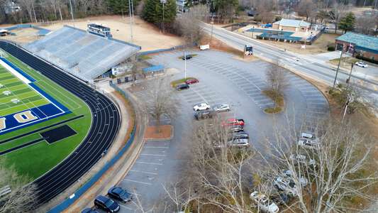 Dacula High School Parking Lot - Football Field in Dacula