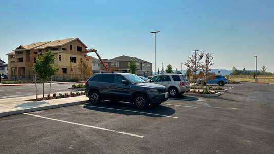 Tamarack Elementary School Parking Lot in Hillsboro
