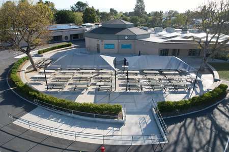 Springbrook Elementary School Lunch Area in Irvine