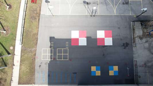 Norwood Park Elementary School Outdoor Area in Chicago 2