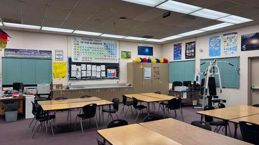 Calvine High School Classroom Standard in Sacramento