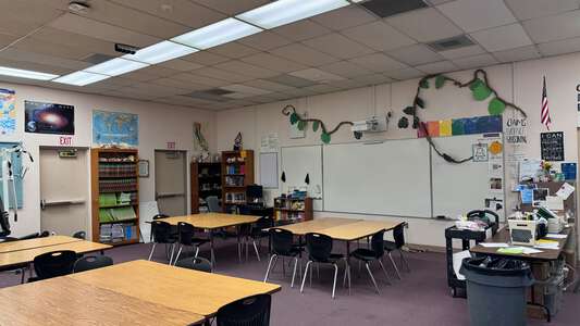 Calvine High School Classroom Standard in Sacramento
