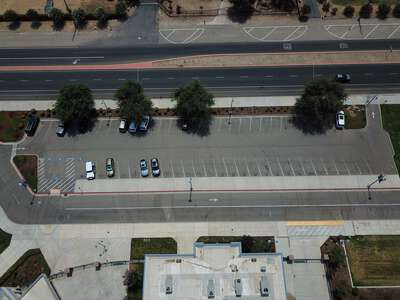 Glacier Point Middle School Parking Lot - Ashlan in Fresno 2