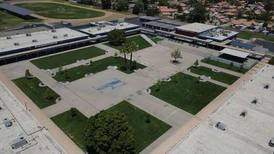 Frisbie Middle School Quad in Rialto 2