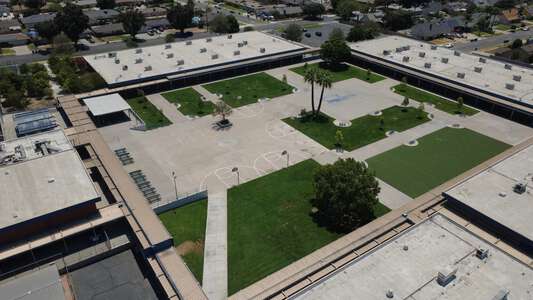 Frisbie Middle School Quad in Rialto 3