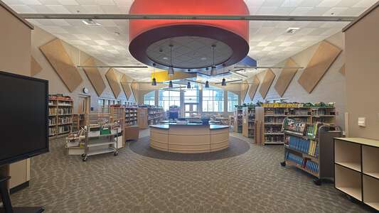 Sage Elementary School Library in Rock Springs 2
