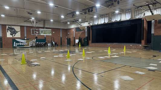 Carl H. Lorbeer Middle School Gym in Diamond Bar