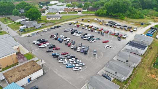Mulberry Senior High School Parking Lot in Mulberry 2