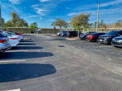 Andover Elementary School Parking Lot in Orlando