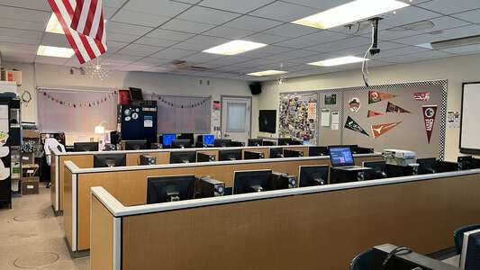 Marsh Junior High School Library in Chico