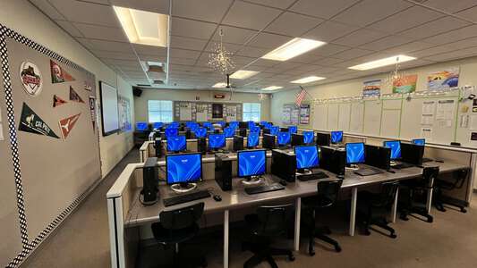 Marsh Junior High School Library in Chico