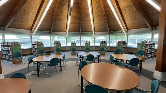 Marsh Junior High School Library in Chico