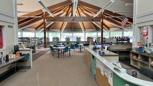 Marsh Junior High School Library in Chico