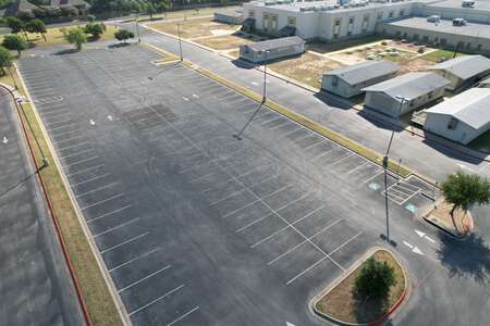 Walsh Middle School Parking Lot - Practice Field in Round Rock