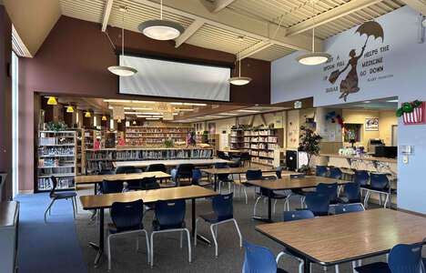 South Middle School Library in Nampa