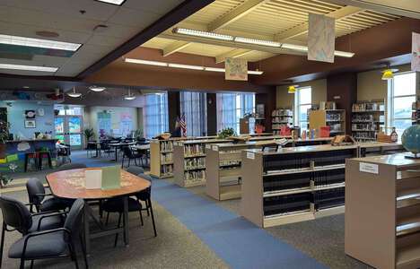 South Middle School Library in Nampa
