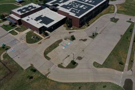 Richard J. Lee Elementary School Parking Lot - Back - LEE in Dallas