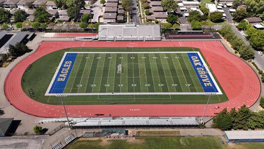 Oak Grove High School Field - Football Stadium (Phil Stearns Stadium) in San Jose 1