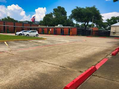 Fondren Elementary Parking Lot - Front in Houston