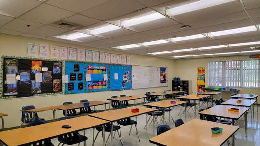 Silver Trail Middle School Classroom Standard in Pembroke Pines