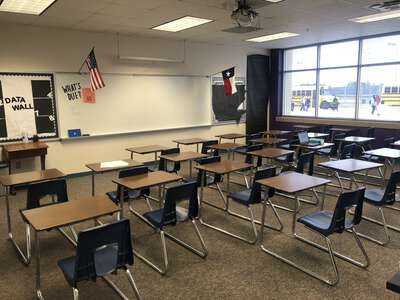Richard J. Allie Middle School Classroom Standard in Crowley