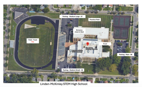 Linden-McKinley STEM Academy Tennis Courts in Columbus 3