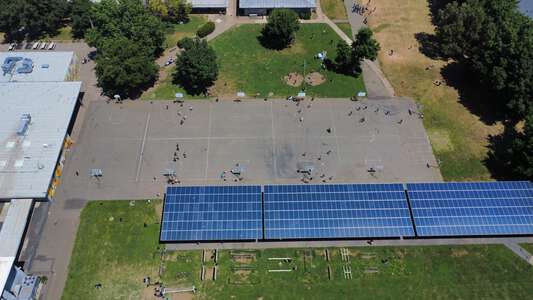 Bidwell Junior High School Outdoor Basketball Courts in Chico