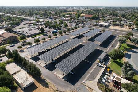 McLane High School Parking Lot - N in Fresno