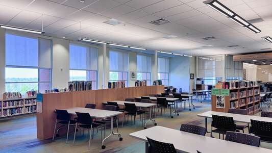 Montezuma Cortez High School Library in Cortez