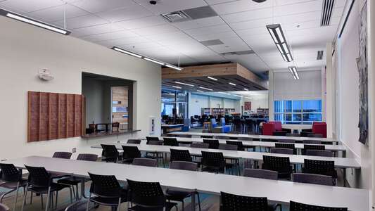 Montezuma Cortez High School Library in Cortez