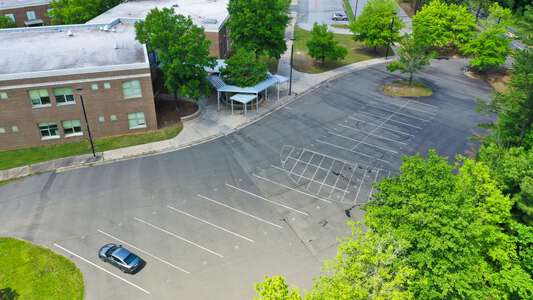 Neal Magnet Middle School Parking Lot - Side in Durham