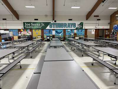 Joe Serna Jr. Charter School Multi Purpose Room in Lodi