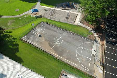 Harris Elementary School Outdoor Basketball Courts in Duluth