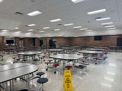 Gresham Middle School Cafeteria in Knoxville