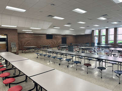 Gresham Middle School Cafeteria in Knoxville