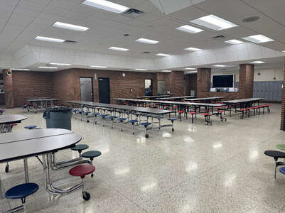 Gresham Middle School Cafeteria in Knoxville