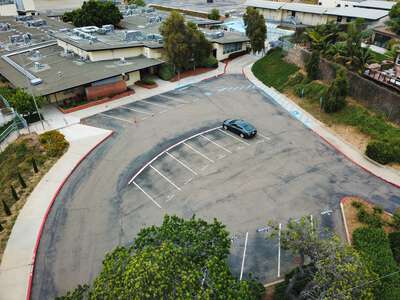 Toler Elementary School Parking Lot in San Diego 2