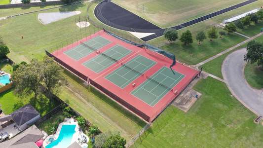 Quail Valley Middle School Tennis Courts in Missouri City 2