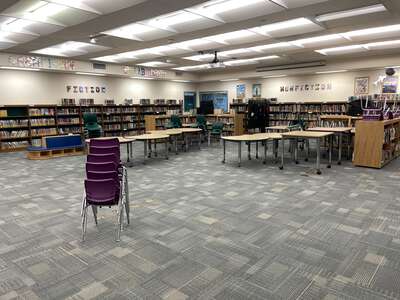 Forest Creek Elementary School Library in Round Rock