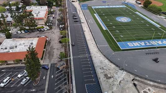 Villa Park High School Parking Lot - Football Field in Villa Park