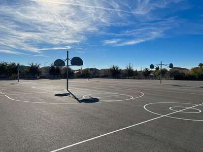 Dickens - D. L. (Dusty) Elementary School Outdoor Basketball Courts in North Las Vegas
