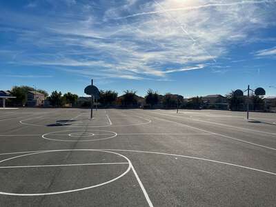 Dickens - D. L. (Dusty) Elementary School Outdoor Basketball Courts in North Las Vegas