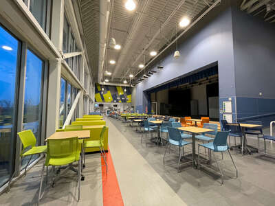 Marshall Middle School Cafeteria w/ Stage in Austin